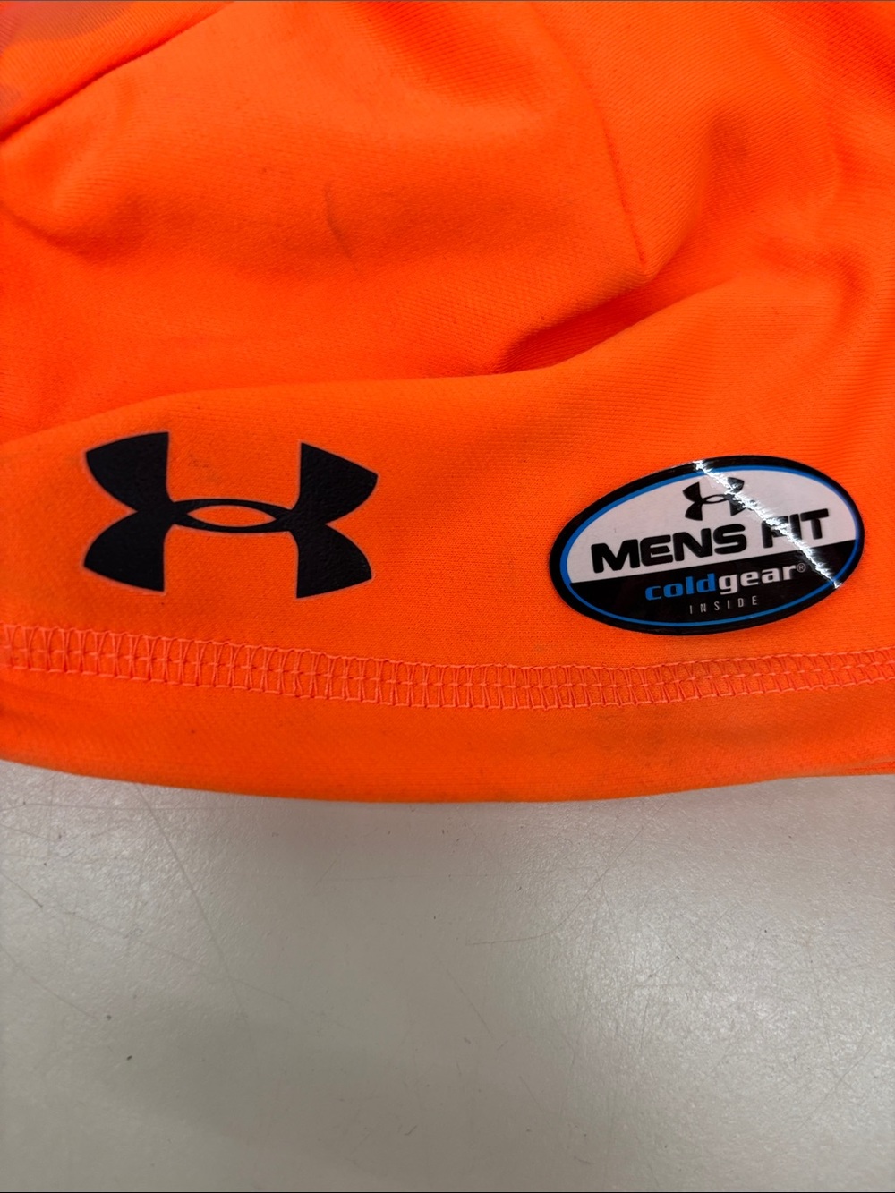 NWT Under Armour Men’s Orange Stretch Beanie - Picture 3 of 7